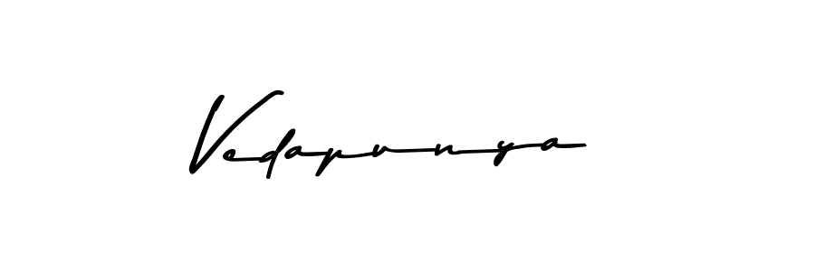 It looks lik you need a new signature style for name Vedapunya. Design unique handwritten (Asem Kandis PERSONAL USE) signature with our free signature maker in just a few clicks. Vedapunya signature style 9 images and pictures png
