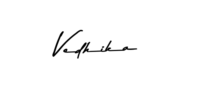 Make a beautiful signature design for name Vedhika. Use this online signature maker to create a handwritten signature for free. Vedhika signature style 9 images and pictures png