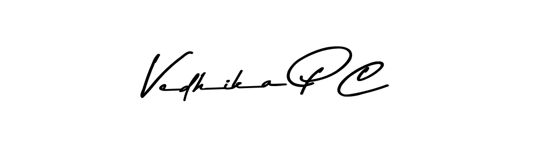 Check out images of Autograph of Vedhika P C name. Actor Vedhika P C Signature Style. Asem Kandis PERSONAL USE is a professional sign style online. Vedhika P C signature style 9 images and pictures png