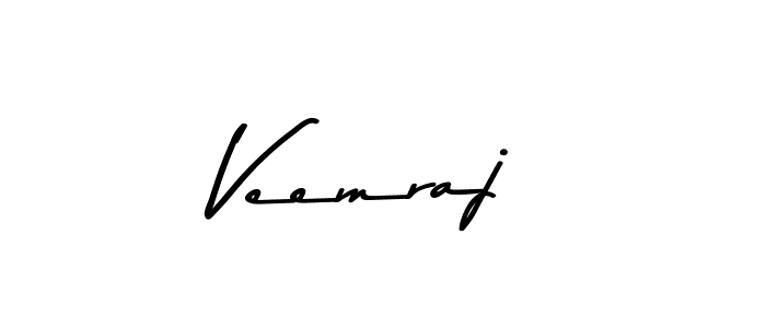 Create a beautiful signature design for name Veemraj. With this signature (Asem Kandis PERSONAL USE) fonts, you can make a handwritten signature for free. Veemraj signature style 9 images and pictures png