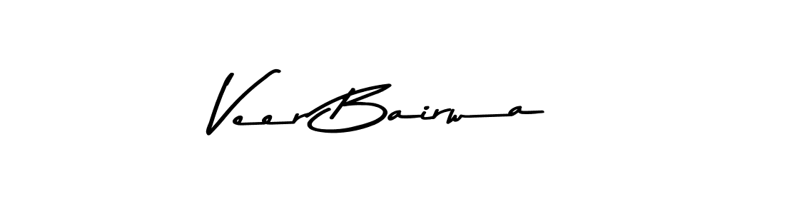 You should practise on your own different ways (Asem Kandis PERSONAL USE) to write your name (Veer Bairwa) in signature. don't let someone else do it for you. Veer Bairwa signature style 9 images and pictures png