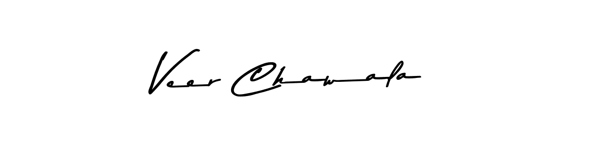 Use a signature maker to create a handwritten signature online. With this signature software, you can design (Asem Kandis PERSONAL USE) your own signature for name Veer Chawala. Veer Chawala signature style 9 images and pictures png