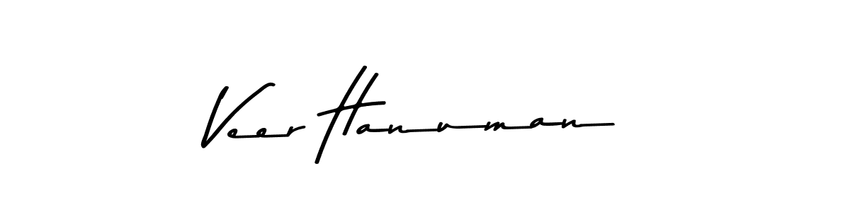 How to make Veer Hanuman name signature. Use Asem Kandis PERSONAL USE style for creating short signs online. This is the latest handwritten sign. Veer Hanuman signature style 9 images and pictures png