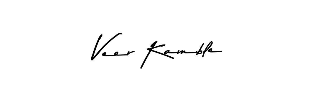 Make a beautiful signature design for name Veer Kamble. Use this online signature maker to create a handwritten signature for free. Veer Kamble signature style 9 images and pictures png