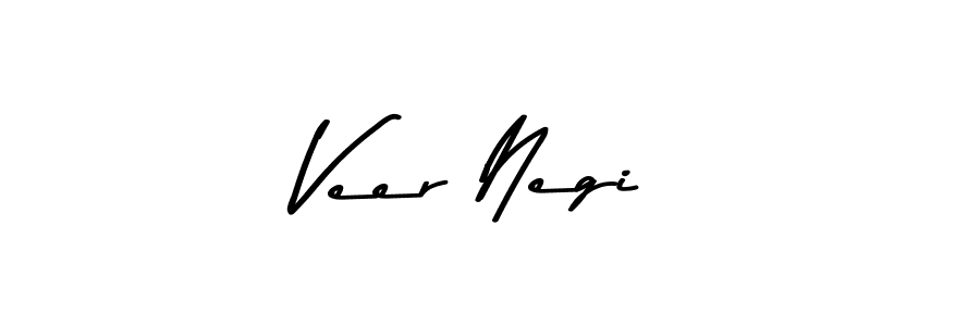 Make a beautiful signature design for name Veer Negi. With this signature (Asem Kandis PERSONAL USE) style, you can create a handwritten signature for free. Veer Negi signature style 9 images and pictures png