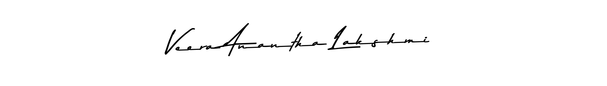 Similarly Asem Kandis PERSONAL USE is the best handwritten signature design. Signature creator online .You can use it as an online autograph creator for name Veera Anantha Lakshmi. Veera Anantha Lakshmi signature style 9 images and pictures png