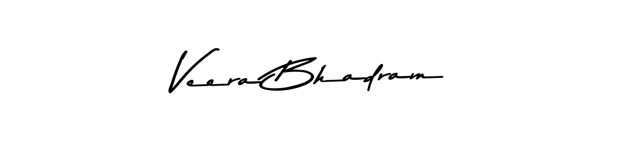 Make a beautiful signature design for name Veera Bhadram. Use this online signature maker to create a handwritten signature for free. Veera Bhadram signature style 9 images and pictures png