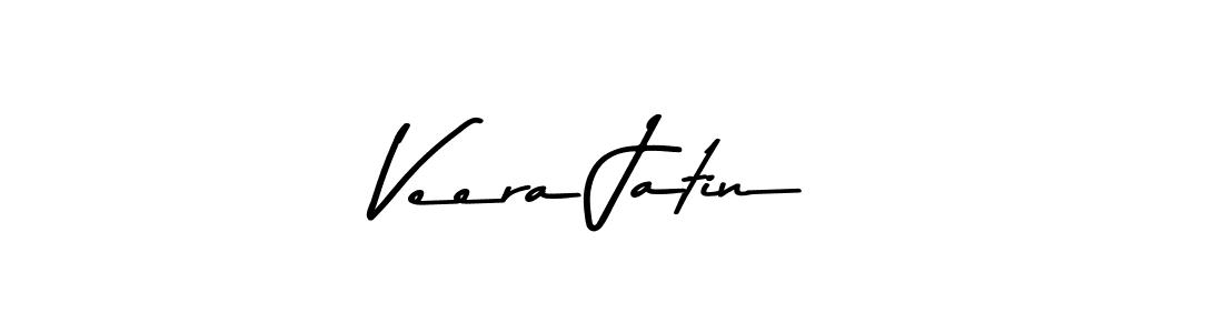 Use a signature maker to create a handwritten signature online. With this signature software, you can design (Asem Kandis PERSONAL USE) your own signature for name Veera Jatin. Veera Jatin signature style 9 images and pictures png