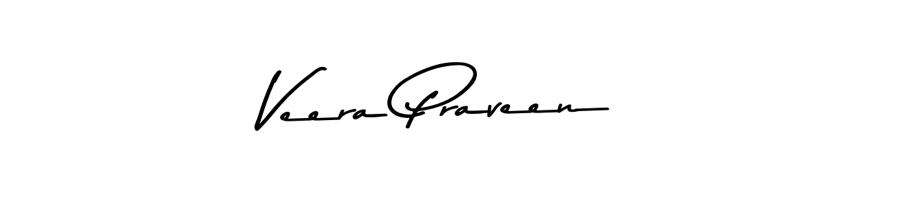 Similarly Asem Kandis PERSONAL USE is the best handwritten signature design. Signature creator online .You can use it as an online autograph creator for name Veera Praveen. Veera Praveen signature style 9 images and pictures png