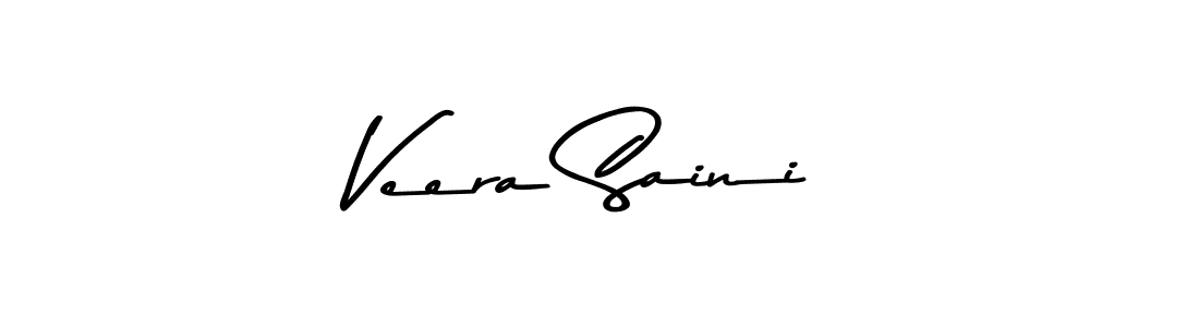 Veera Saini stylish signature style. Best Handwritten Sign (Asem Kandis PERSONAL USE) for my name. Handwritten Signature Collection Ideas for my name Veera Saini. Veera Saini signature style 9 images and pictures png