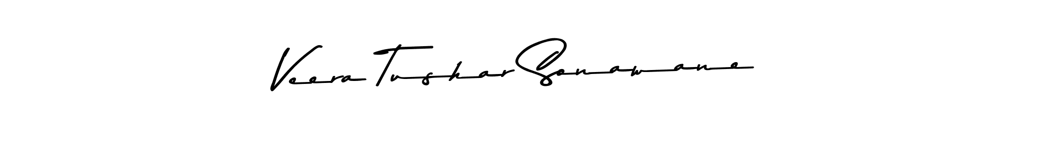 Also You can easily find your signature by using the search form. We will create Veera Tushar Sonawane name handwritten signature images for you free of cost using Asem Kandis PERSONAL USE sign style. Veera Tushar Sonawane signature style 9 images and pictures png