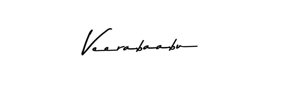 Veerabaabu stylish signature style. Best Handwritten Sign (Asem Kandis PERSONAL USE) for my name. Handwritten Signature Collection Ideas for my name Veerabaabu. Veerabaabu signature style 9 images and pictures png