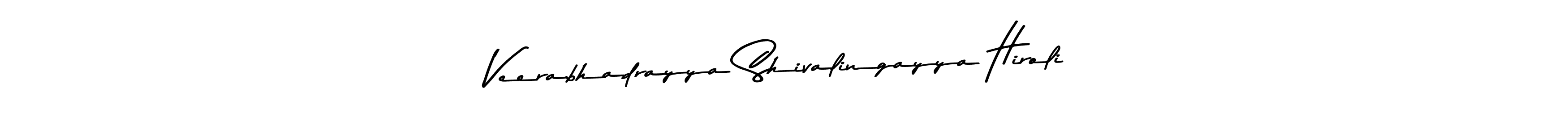 You can use this online signature creator to create a handwritten signature for the name Veerabhadrayya Shivalingayya Hiroli. This is the best online autograph maker. Veerabhadrayya Shivalingayya Hiroli signature style 9 images and pictures png