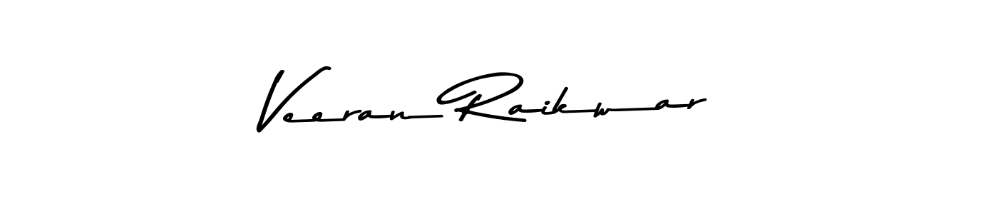 Also we have Veeran Raikwar name is the best signature style. Create professional handwritten signature collection using Asem Kandis PERSONAL USE autograph style. Veeran Raikwar signature style 9 images and pictures png