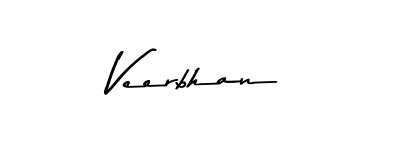 Make a beautiful signature design for name Veerbhan. With this signature (Asem Kandis PERSONAL USE) style, you can create a handwritten signature for free. Veerbhan signature style 9 images and pictures png