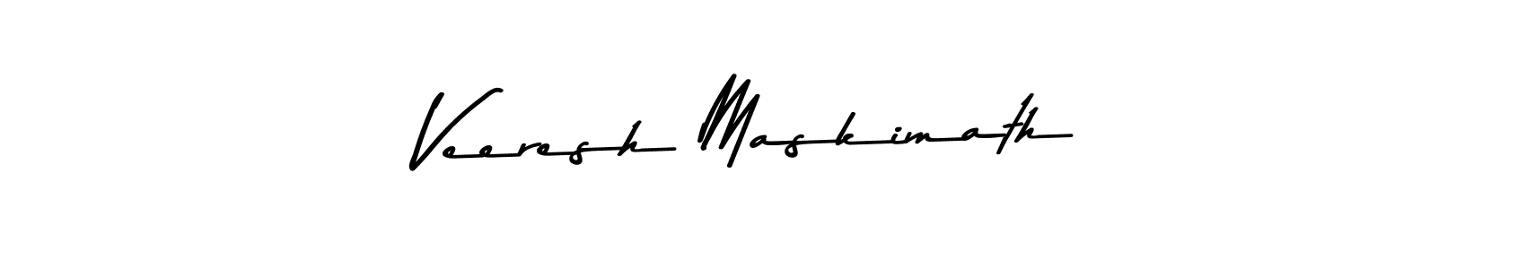 Also You can easily find your signature by using the search form. We will create Veeresh Maskimath name handwritten signature images for you free of cost using Asem Kandis PERSONAL USE sign style. Veeresh Maskimath signature style 9 images and pictures png
