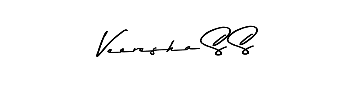 Once you've used our free online signature maker to create your best signature Asem Kandis PERSONAL USE style, it's time to enjoy all of the benefits that Veeresha S S name signing documents. Veeresha S S signature style 9 images and pictures png