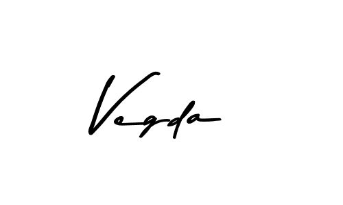 Vegda stylish signature style. Best Handwritten Sign (Asem Kandis PERSONAL USE) for my name. Handwritten Signature Collection Ideas for my name Vegda. Vegda signature style 9 images and pictures png