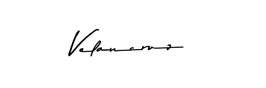 Also we have Velancruz name is the best signature style. Create professional handwritten signature collection using Asem Kandis PERSONAL USE autograph style. Velancruz signature style 9 images and pictures png