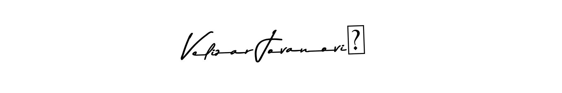 How to make Velizar Jovanović signature? Asem Kandis PERSONAL USE is a professional autograph style. Create handwritten signature for Velizar Jovanović name. Velizar Jovanović signature style 9 images and pictures png