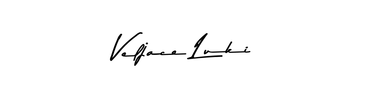 Also You can easily find your signature by using the search form. We will create Veljace Luki name handwritten signature images for you free of cost using Asem Kandis PERSONAL USE sign style. Veljace Luki signature style 9 images and pictures png