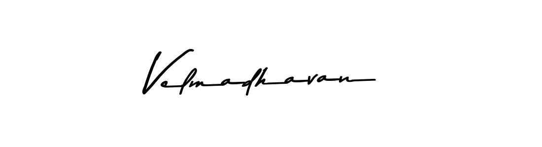 The best way (Asem Kandis PERSONAL USE) to make a short signature is to pick only two or three words in your name. The name Velmadhavan include a total of six letters. For converting this name. Velmadhavan signature style 9 images and pictures png