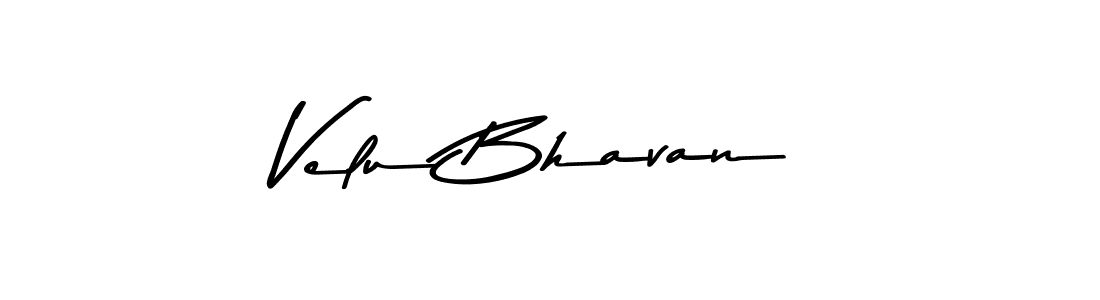 How to make Velu Bhavan signature? Asem Kandis PERSONAL USE is a professional autograph style. Create handwritten signature for Velu Bhavan name. Velu Bhavan signature style 9 images and pictures png