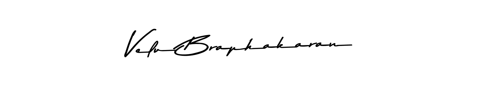 The best way (Asem Kandis PERSONAL USE) to make a short signature is to pick only two or three words in your name. The name Velu Braphakaran include a total of six letters. For converting this name. Velu Braphakaran signature style 9 images and pictures png