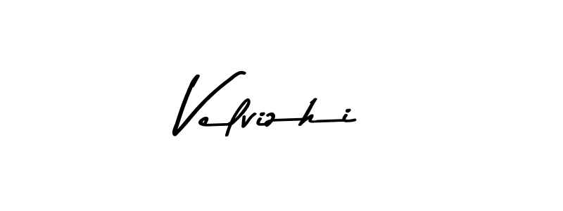 How to make Velvizhi signature? Asem Kandis PERSONAL USE is a professional autograph style. Create handwritten signature for Velvizhi name. Velvizhi signature style 9 images and pictures png