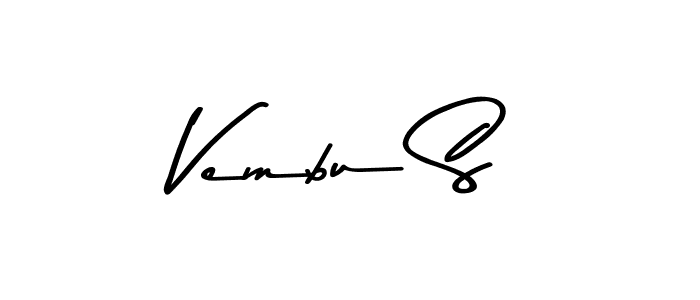 How to Draw Vembu S signature style? Asem Kandis PERSONAL USE is a latest design signature styles for name Vembu S. Vembu S signature style 9 images and pictures png