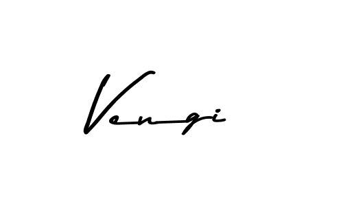 Create a beautiful signature design for name Vengi. With this signature (Asem Kandis PERSONAL USE) fonts, you can make a handwritten signature for free. Vengi signature style 9 images and pictures png