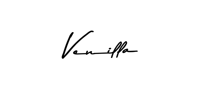 Create a beautiful signature design for name Venilla. With this signature (Asem Kandis PERSONAL USE) fonts, you can make a handwritten signature for free. Venilla signature style 9 images and pictures png