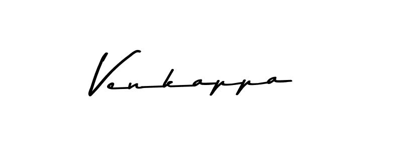 Design your own signature with our free online signature maker. With this signature software, you can create a handwritten (Asem Kandis PERSONAL USE) signature for name Venkappa. Venkappa signature style 9 images and pictures png