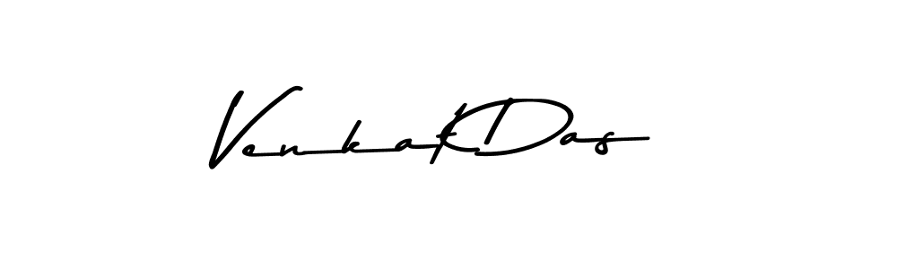 Design your own signature with our free online signature maker. With this signature software, you can create a handwritten (Asem Kandis PERSONAL USE) signature for name Venkat Das. Venkat Das signature style 9 images and pictures png