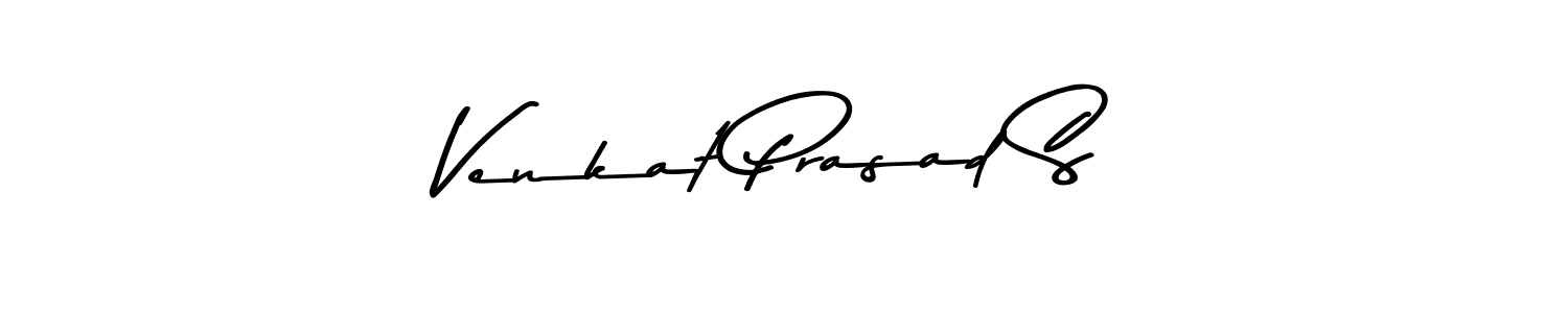 Make a beautiful signature design for name Venkat Prasad S. With this signature (Asem Kandis PERSONAL USE) style, you can create a handwritten signature for free. Venkat Prasad S signature style 9 images and pictures png