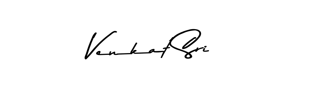 Make a beautiful signature design for name Venkat Sri. With this signature (Asem Kandis PERSONAL USE) style, you can create a handwritten signature for free. Venkat Sri signature style 9 images and pictures png