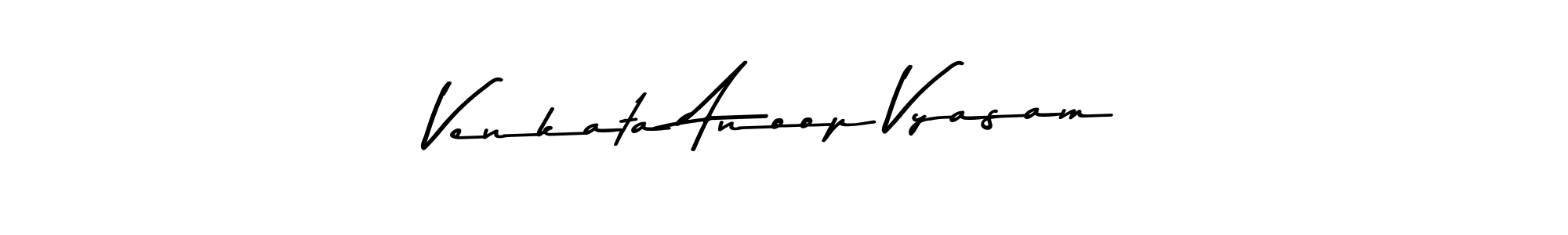 Also we have Venkata Anoop Vyasam name is the best signature style. Create professional handwritten signature collection using Asem Kandis PERSONAL USE autograph style. Venkata Anoop Vyasam signature style 9 images and pictures png