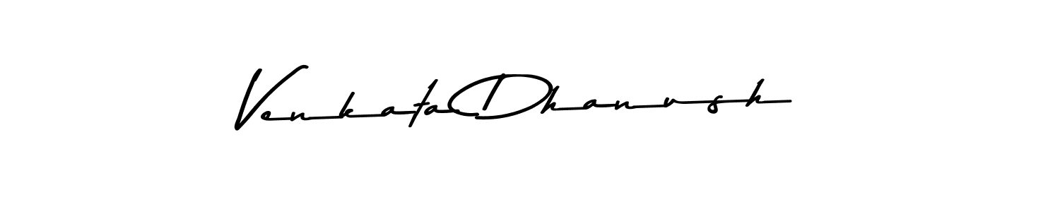 Design your own signature with our free online signature maker. With this signature software, you can create a handwritten (Asem Kandis PERSONAL USE) signature for name Venkata Dhanush. Venkata Dhanush signature style 9 images and pictures png