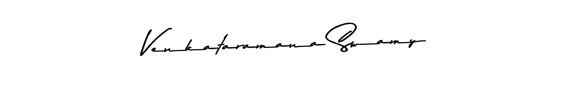 Design your own signature with our free online signature maker. With this signature software, you can create a handwritten (Asem Kandis PERSONAL USE) signature for name Venkataramana Swamy. Venkataramana Swamy signature style 9 images and pictures png