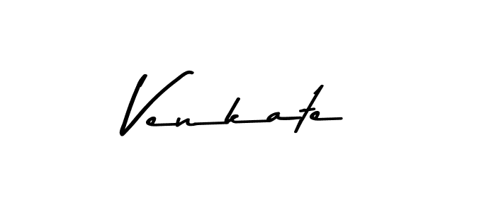 Make a beautiful signature design for name Venkate. With this signature (Asem Kandis PERSONAL USE) style, you can create a handwritten signature for free. Venkate signature style 9 images and pictures png