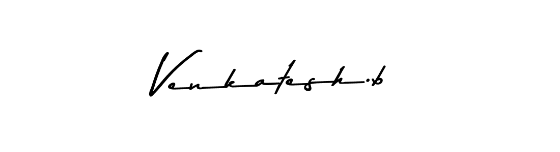 Use a signature maker to create a handwritten signature online. With this signature software, you can design (Asem Kandis PERSONAL USE) your own signature for name Venkatesh.b. Venkatesh.b signature style 9 images and pictures png