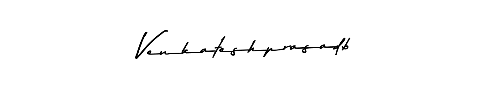 How to make Venkateshprasadb signature? Asem Kandis PERSONAL USE is a professional autograph style. Create handwritten signature for Venkateshprasadb name. Venkateshprasadb signature style 9 images and pictures png