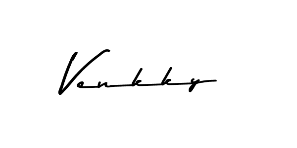 Also we have Venkky name is the best signature style. Create professional handwritten signature collection using Asem Kandis PERSONAL USE autograph style. Venkky signature style 9 images and pictures png