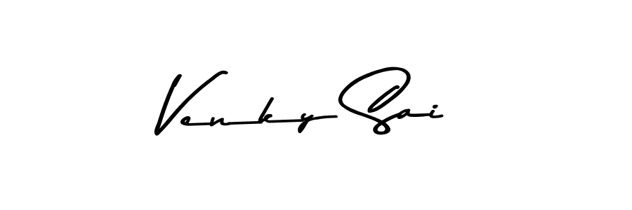 The best way (Asem Kandis PERSONAL USE) to make a short signature is to pick only two or three words in your name. The name Venky Sai include a total of six letters. For converting this name. Venky Sai signature style 9 images and pictures png