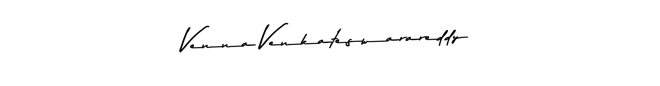 Use a signature maker to create a handwritten signature online. With this signature software, you can design (Asem Kandis PERSONAL USE) your own signature for name Venna Venkateswarareddy. Venna Venkateswarareddy signature style 9 images and pictures png