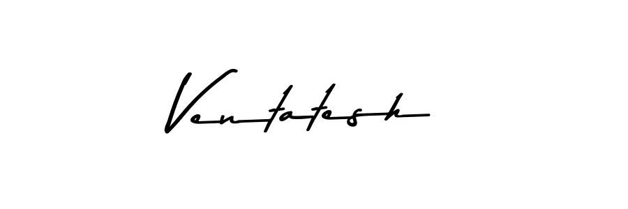 Design your own signature with our free online signature maker. With this signature software, you can create a handwritten (Asem Kandis PERSONAL USE) signature for name Ventatesh. Ventatesh signature style 9 images and pictures png