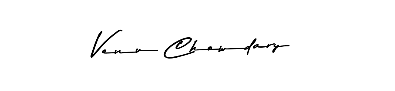 Here are the top 10 professional signature styles for the name Venu Chowdary. These are the best autograph styles you can use for your name. Venu Chowdary signature style 9 images and pictures png