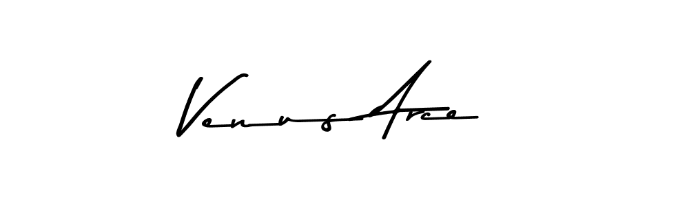 How to make Venus Arce name signature. Use Asem Kandis PERSONAL USE style for creating short signs online. This is the latest handwritten sign. Venus Arce signature style 9 images and pictures png