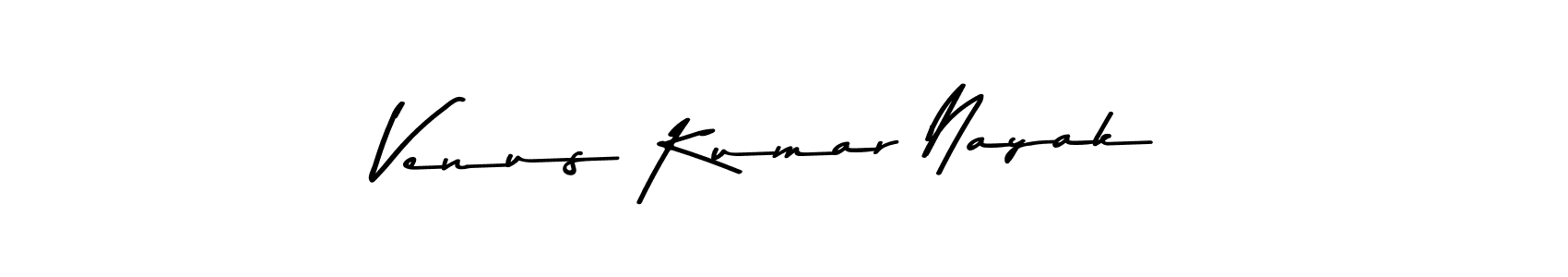 Create a beautiful signature design for name Venus Kumar Nayak. With this signature (Asem Kandis PERSONAL USE) fonts, you can make a handwritten signature for free. Venus Kumar Nayak signature style 9 images and pictures png