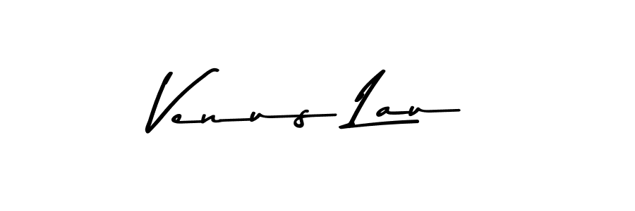 How to make Venus Lau name signature. Use Asem Kandis PERSONAL USE style for creating short signs online. This is the latest handwritten sign. Venus Lau signature style 9 images and pictures png